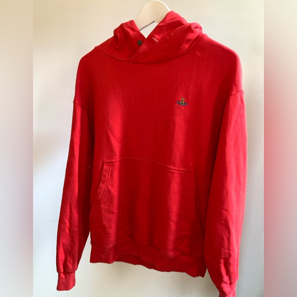 Vivienne Westwood Red Hoodie XXS FITS LIKE SMALL